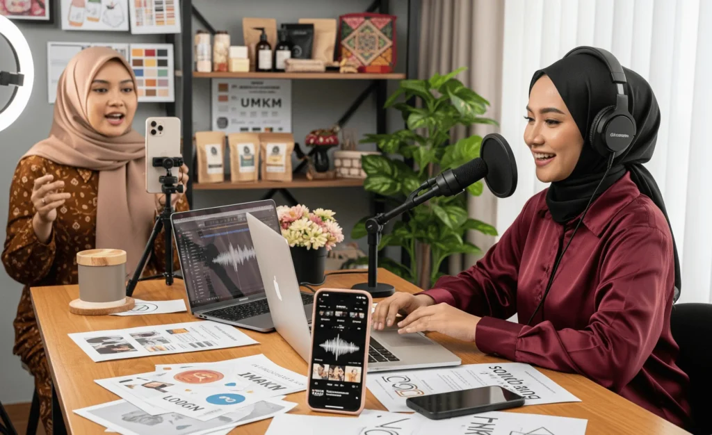Rebranding dengan Suara